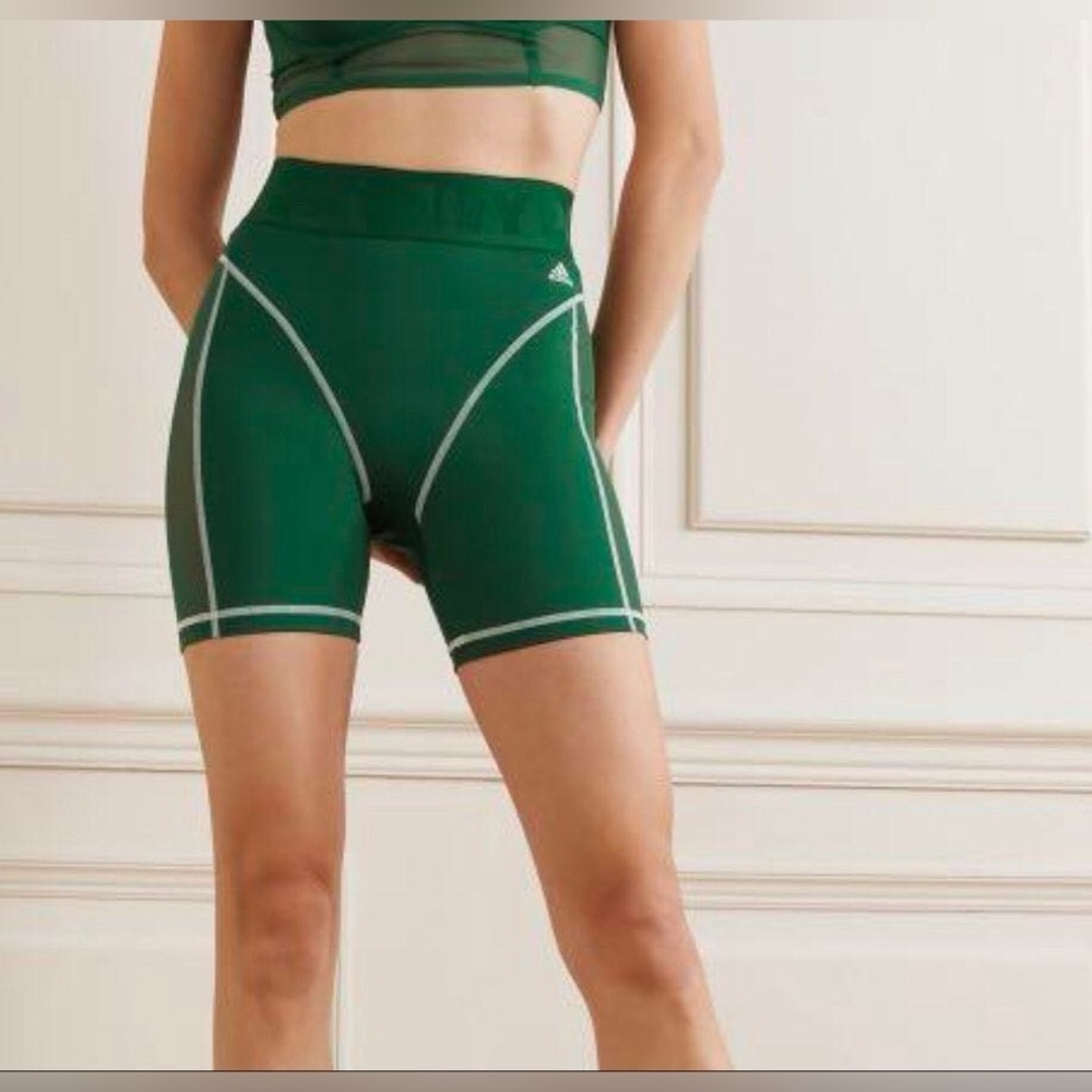 ADIDAS X IVY PARK Cycle Shorts Green Size XS NWT